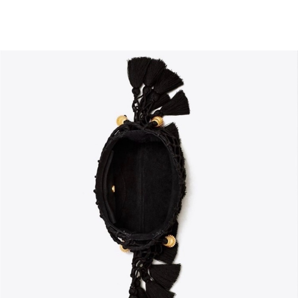 Tory Burch Black Tassel Women Bag - Picture 4 of 7